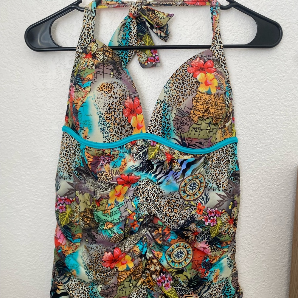 VENUS Multicolor Animal Print Swimsuit